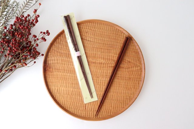 Ishikawa SHIPPOHDO Octagonal Printed Chopsticks 23.5cm /9.25in