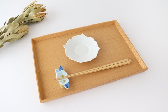 Chopstick Rest Gardenia | Hashioki Arita Ware