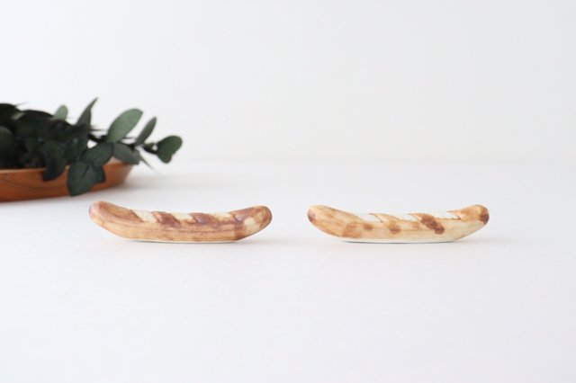 Chopstick Rest French Bread | Hashioki Arita Ware