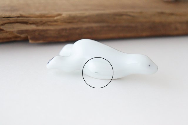 Chopstick Rest Polar Bear | Hashioki Arita Ware