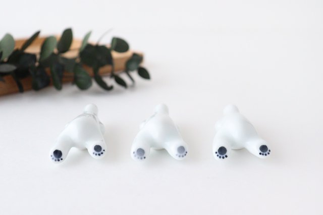 Chopstick Rest Polar Bear | Hashioki Arita Ware