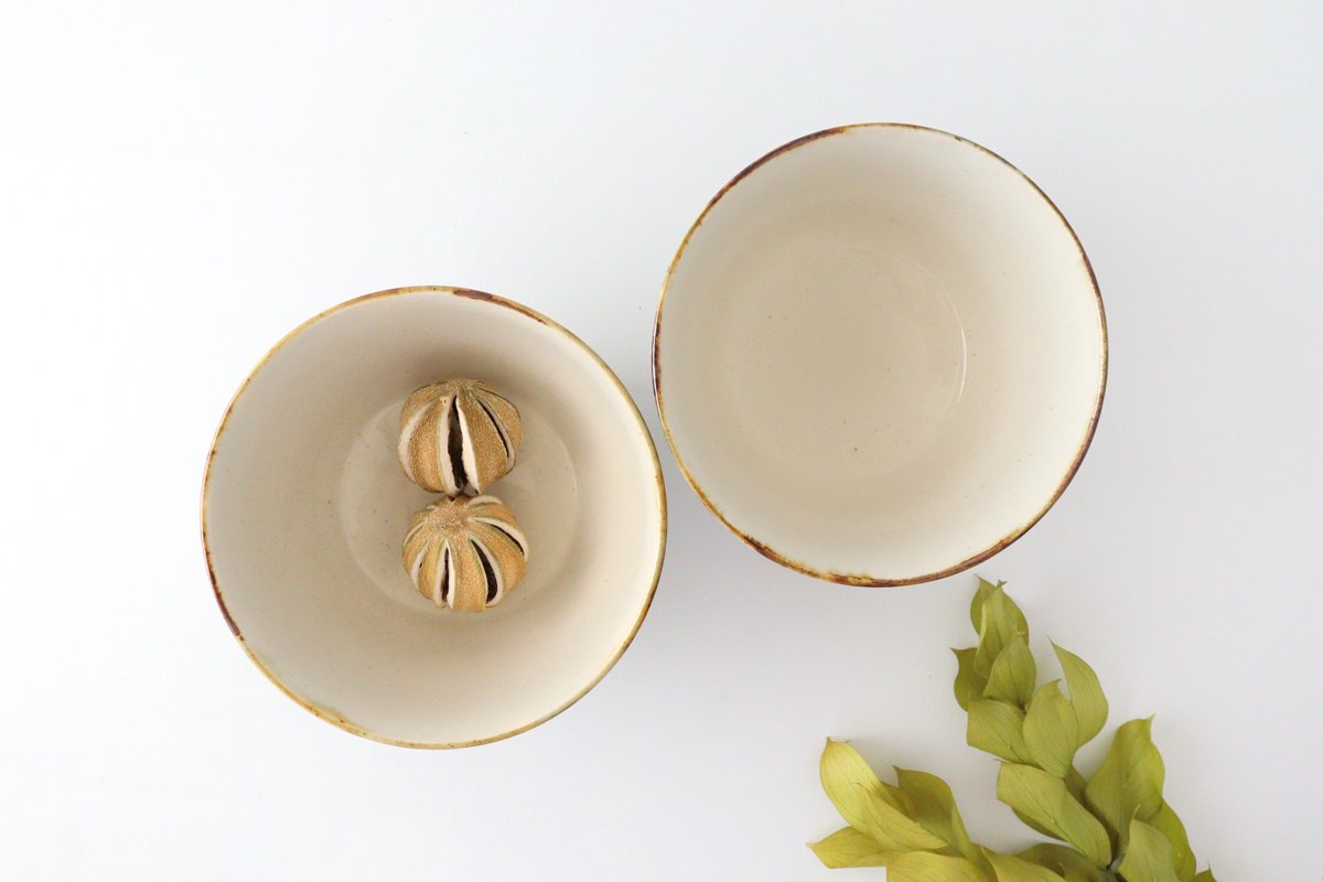 Bicolor Stripe Donburi Bowl | Hasami Ware