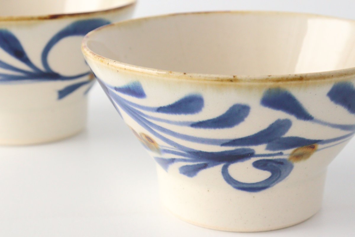 Kurawanka Rice Bowl Arabesque | Hasami Ware