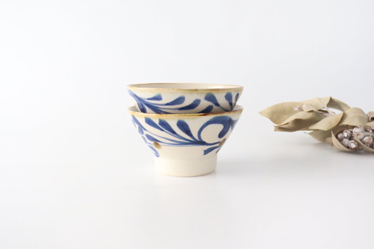 Kurawanka Rice Bowl Arabesque | Hasami Ware