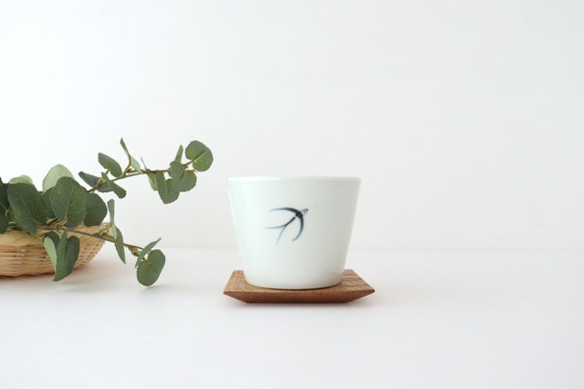 Soba choko swallow porcelain Arita ware