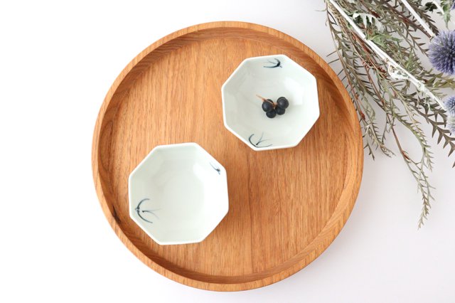 Octagonal Small Bowl Swallow | Kobachi Arita Ware