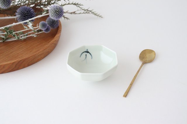 Octagonal Small Bowl Swallow | Kobachi Arita Ware