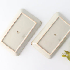 Rectangle Plate Arabesque Indigo | Sushi Plate Hasami Ware-Detail3