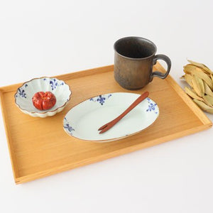 Koyo Kiln LEAVES Oval Plate Shinogi M | Arita Ware-Detail11