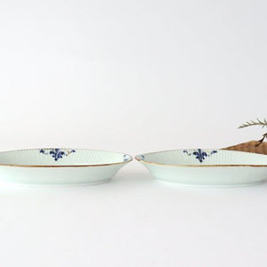 Koyo Kiln LEAVES Oval Plate Shinogi M | Arita Ware-Detail3