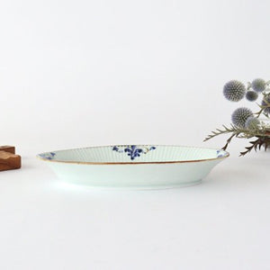 Koyo Kiln LEAVES Oval Plate Shinogi M | Arita Ware-Detail6