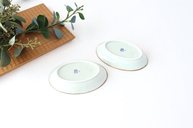 Koyo Kiln LEAVES Small Oval Plate Shinogi S | Arita Ware-Detail2