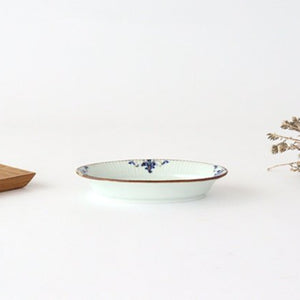 Koyo Kiln LEAVES Small Oval Plate Shinogi S | Arita Ware-Detail6