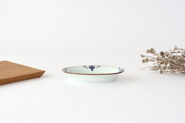 Koyo Kiln LEAVES Small Oval Plate Shinogi S | Arita Ware-Detail6