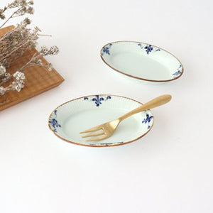 Koyo Kiln LEAVES Small Oval Plate Shinogi S | Arita Ware-Detail7