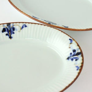 Koyo Kiln LEAVES Small Oval Plate Shinogi S | Arita Ware-Detail8