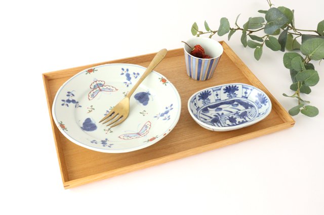 Oval Sauce Plate Twin Deer | Arita Ware