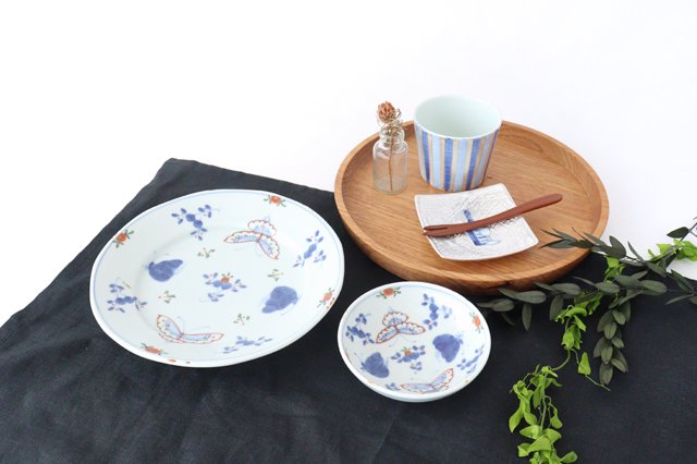 Oval Sauce Plate Twin Deer | Arita Ware-Detail12