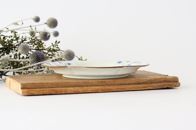 Koyo Kiln Flowercrest Plate Vines L | Arita Ware