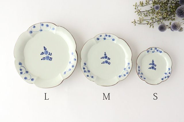 Koyo Kiln Flowercrest Plate Vines L | Arita Ware