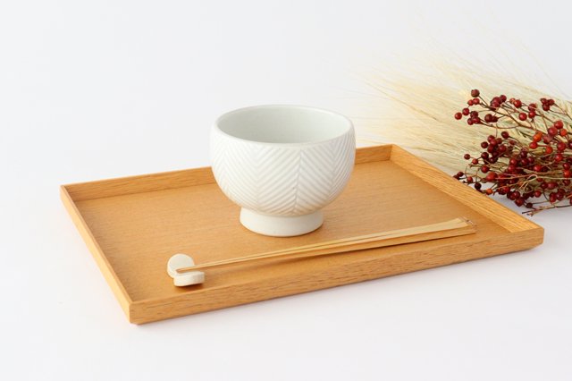 ORIME Small Bowl Herringbone White | Hasami Ware