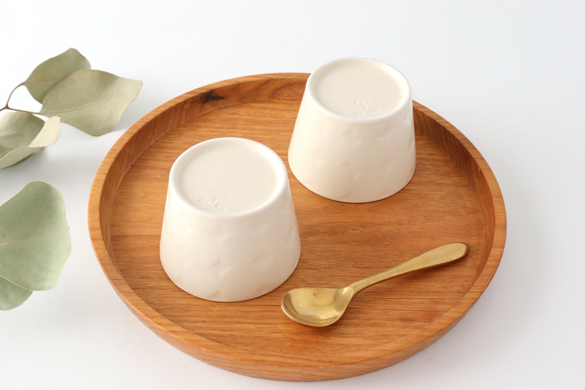 Free Cup Vanilla Porcelain Rondo Hasami Ware