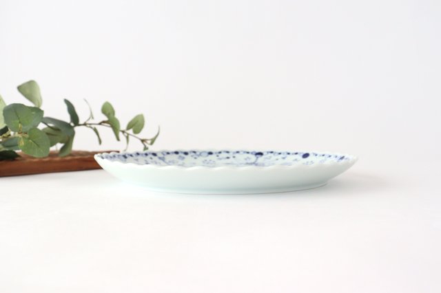 Plate large merry-go-round porcelain Hasami ware