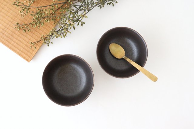 Arco Rice Bowl Matte Black | Mino Ware