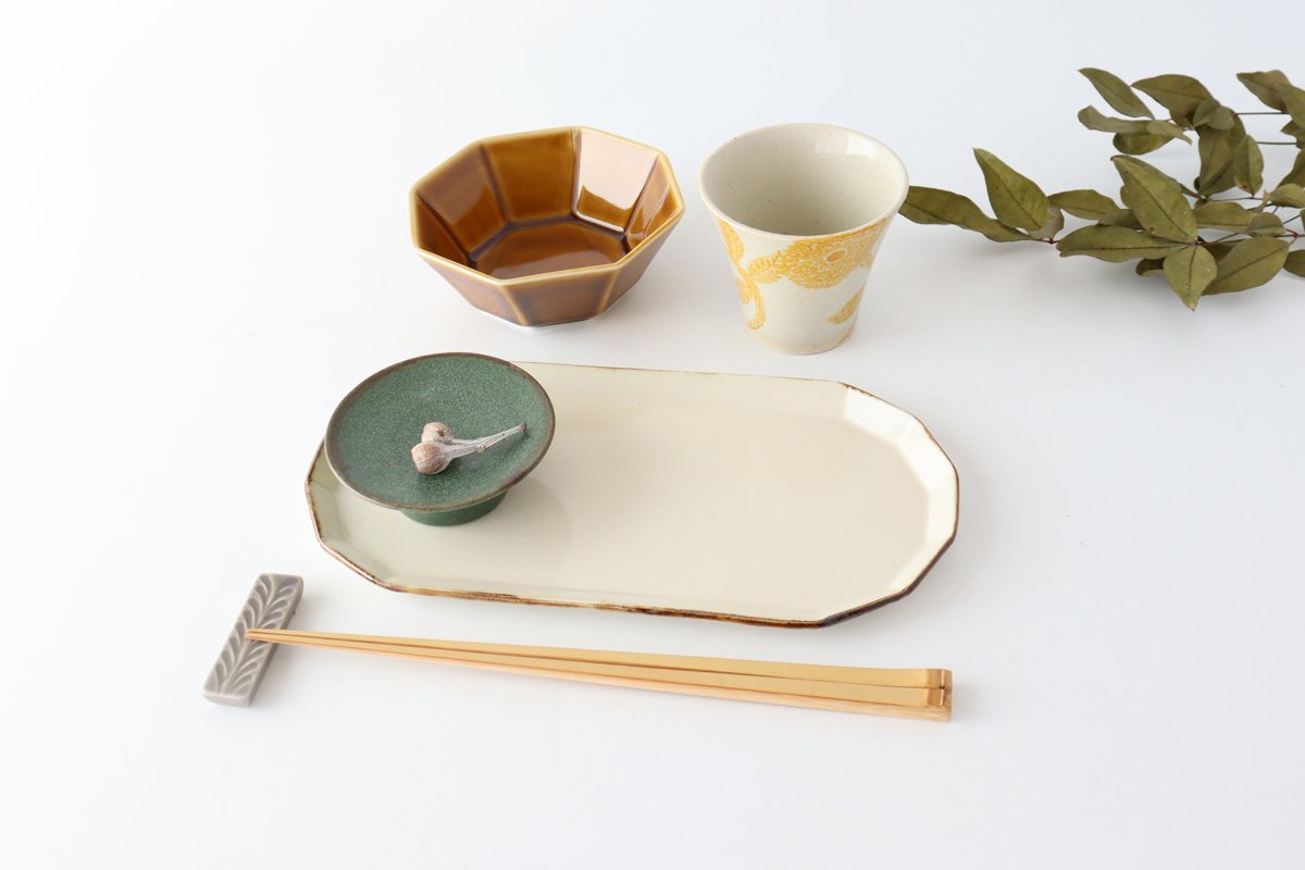 kei Small Compote Green 7.5cm/5.9in | Mino Ware