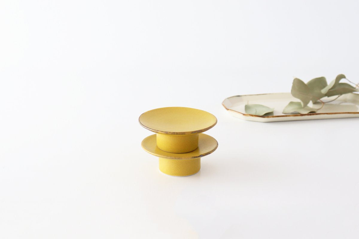 kei Small Compote Mustard 7.5cm/5.9in | Mino Ware