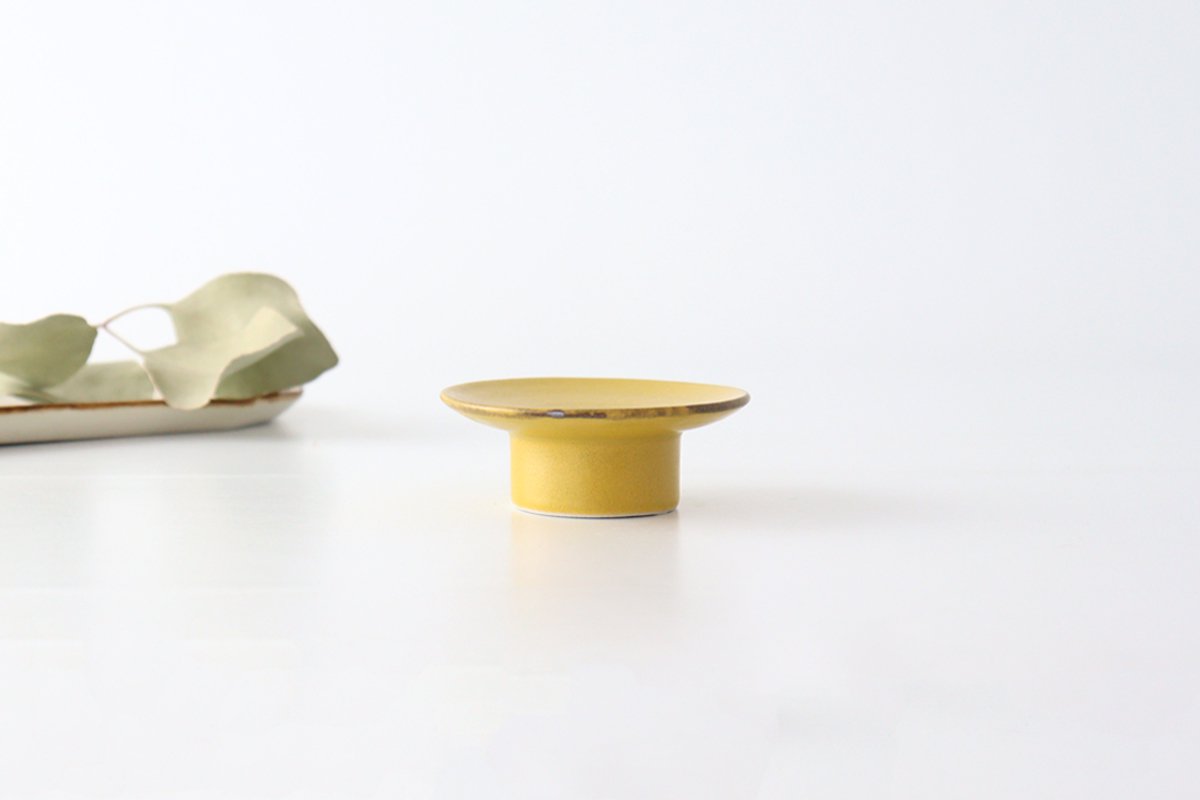 kei Small Compote Mustard 7.5cm/5.9in | Mino Ware