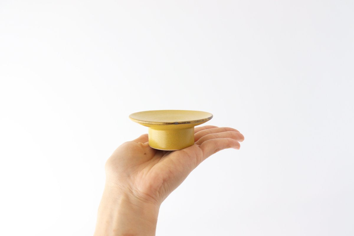 kei Small Compote Mustard 7.5cm/5.9in | Mino Ware