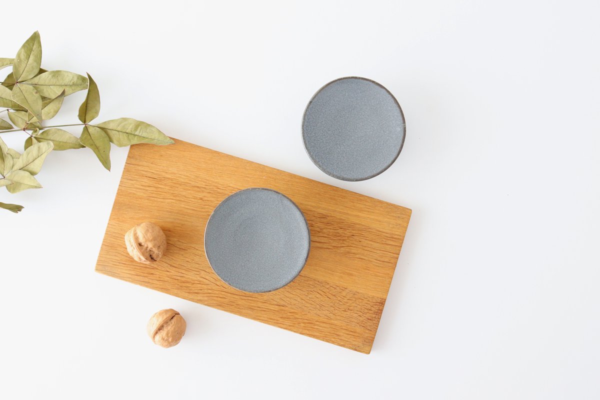 kei Small Compote Gray 7.5cm/5.9in | Mino Ware