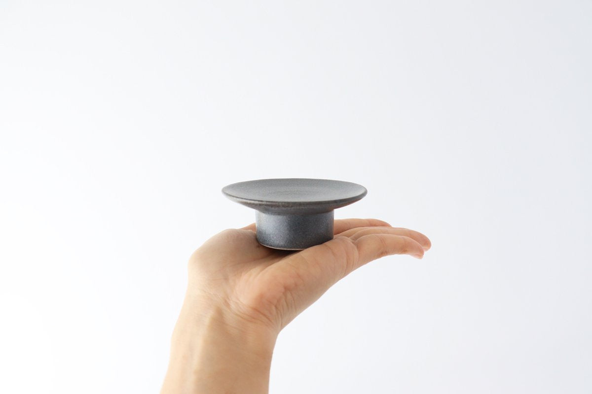 kei Small Compote Gray 7.5cm/5.9in | Mino Ware