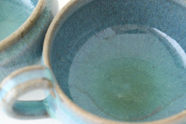 Soup Cup Blue&Gray | Mino Ware