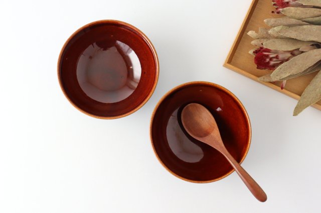 Small Bowl Stripe Brown | Kobachi Shigaraki Ware