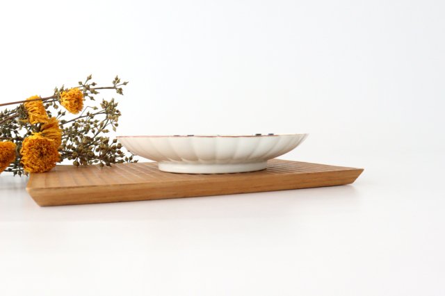 Round Plate Blue Arabesque | Arita Ware