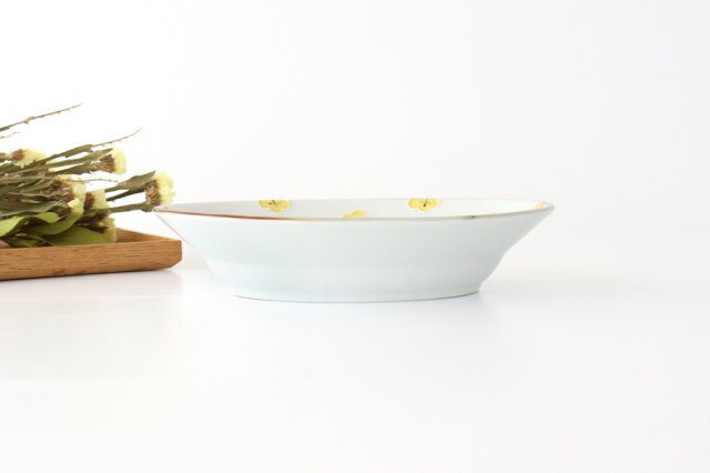 hana Oval Bowl Yellow | Serving Bowl Arita Ware