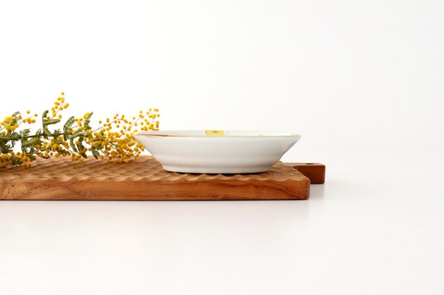 hana Oval Small Bowl Yellow Flower | Kobachi Arita Ware