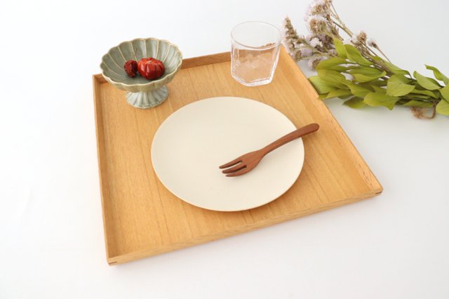 Plate 18cm Rene White Porcelain Mino Ware