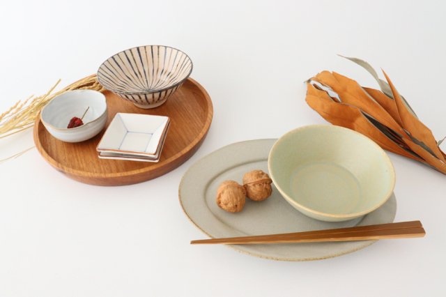 Flower Bowl White | Serving Bowl Mino Ware