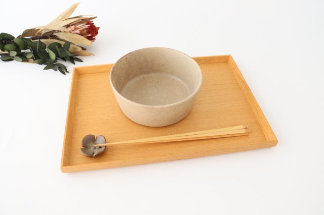 Round Bowl Beige L l Serving Bowl Mino Ware