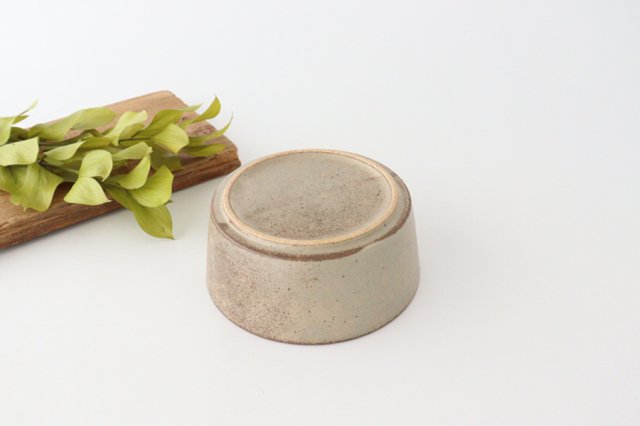 Round Bowl Beige L l Serving Bowl Mino Ware
