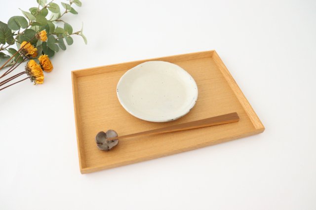 Side Plate White 15.0cm/5.9in | Shigaraki Ware