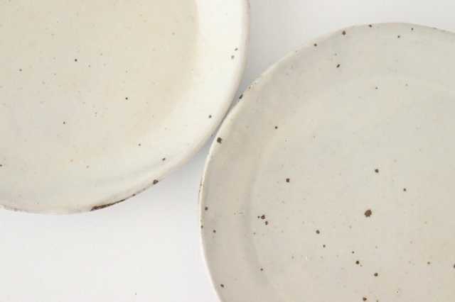 Side Plate White 15.0cm/5.9in | Shigaraki Ware