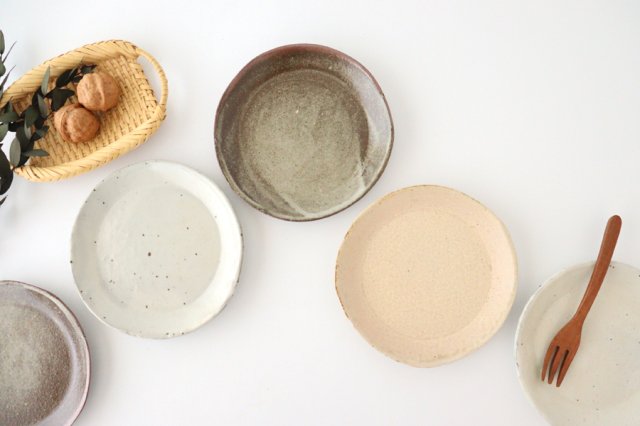 Side Plate White 15.0cm/5.9in | Shigaraki Ware