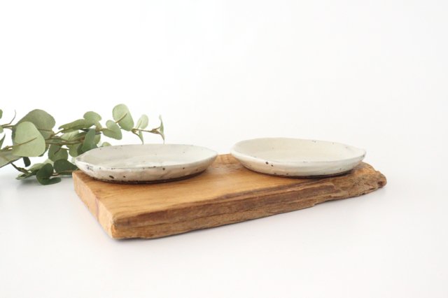 Side Plate White 15.0cm/5.9in | Shigaraki Ware