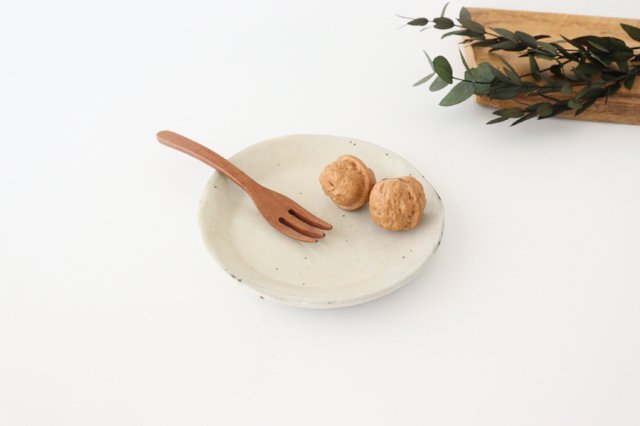Side Plate White 15.0cm/5.9in | Shigaraki Ware