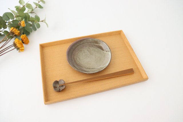 Side Plate Gray 15.0cm/5.9in | Shigaraki Ware