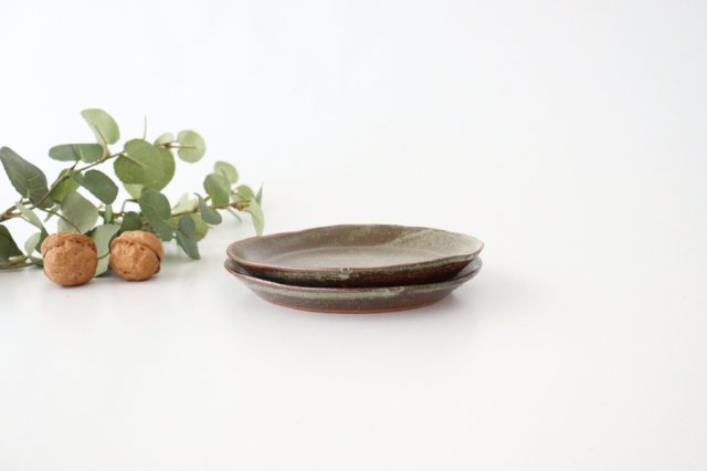 Side Plate Gray 15.0cm/5.9in | Shigaraki Ware